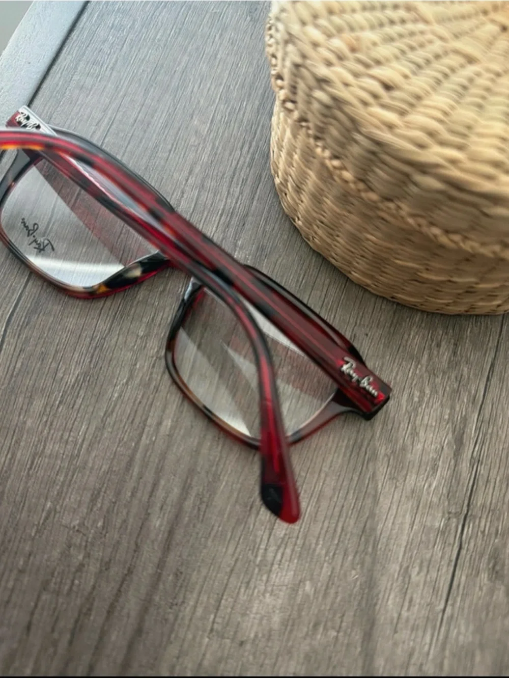 New Ray-Ban Eyeglasses RED TORTOISE
